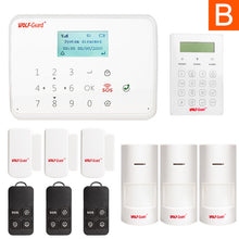 WOLF-Guard 433mhz wireless Intelligent Android IOS app remote control SOS button household burglar GSM Alarm Security System