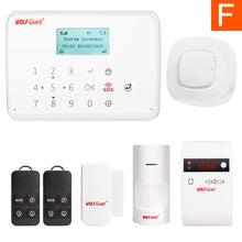 WOLF-Guard 433mhz wireless Intelligent Android IOS app remote control SOS button household burglar GSM Alarm Security System