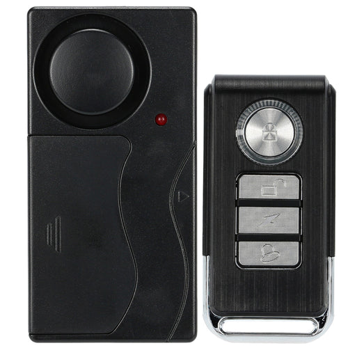 Wireless Remote Control Door Vibration Sensor Alarm Home House Security Door Window Car Sensor Detector with 4 Functions