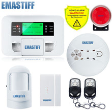 Free Shipping!Quad-band G4B GSM PSTN SIM Home security Alarm system Menu screen LCD Keyboard alarm English/Russian/Spanish Voice