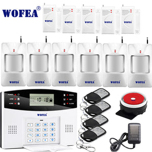 106 zone  LCD keyboard wired & wireless GSM alarm system home security set Voice Guide two way intercom free shipping
