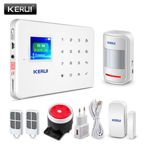 KERUI G18 TFT Touch GSM Alarm Wireless IOS/Android APP Control Home Burglar Security Protection Alarm System