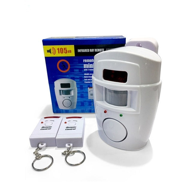 Smarsecu2 Remote Controller Wireless Home Security PIR Alert Infrared Sensor Alarm system Anti-theft Motion Detector Alarm Siren