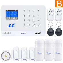 Marlboze Wireless Home Security GSM WIFI GPRS Alarm System IOS Android APP Remote Control RFID Card PIR Sensor Door Sensor kit