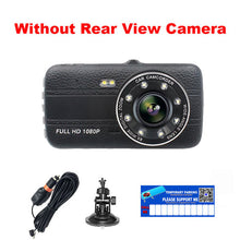 E-ACE 4.0 Inch Dash Cam Rear View Mirror Camera Full HD 1080 P Car Dvr With Two Cameras Automotive Video Recorder Car Registrars
