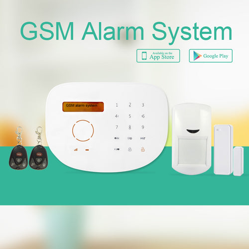 Home security products GSM intruder alarm system & wireless auto-dial GSM alarm system & APP controlled GSM alarm