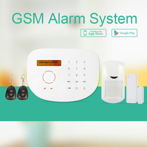 Home security products GSM intruder alarm system & wireless auto-dial GSM alarm system & APP controlled GSM alarm