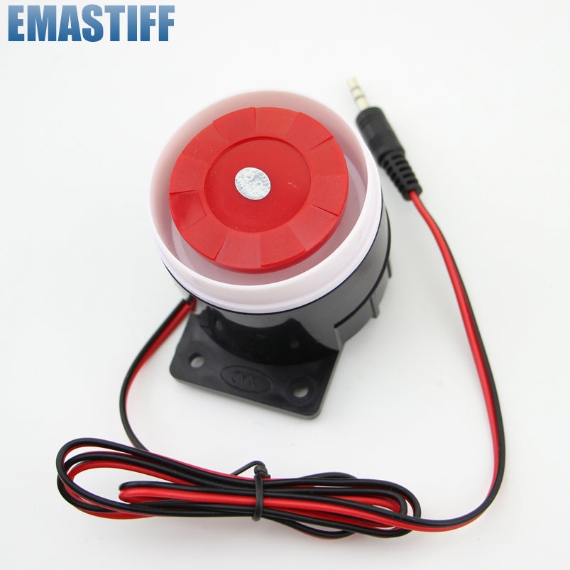 New Wired Home Security Mini Siren Sensors Alarms for Sale 120dB 12V Home Aecurity Alarm System With Low Price