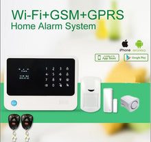 WIFI Alarm System Support IP Camera GSM Alarm System Home Security Alarm System with mini siren