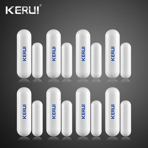 KERUI Wireless Door Gap Window Magnetic Sensor Detector Door Open Reminder 433MHz For Home Security Alarm System