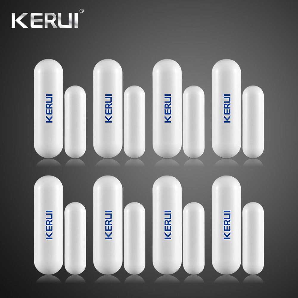 KERUI Wireless Door Gap Window Magnetic Sensor Detector Door Open Reminder 433MHz For Home Security Alarm System