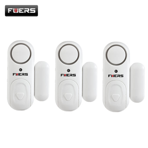 Fuers 3pcs 433Mhz Door Window Sensor Independent Door Contact Standalone Alarm Wireless Garage Magnetic Detector Sensor for Home