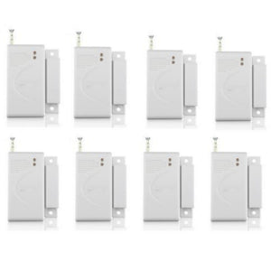 Free Shipping 2262 Chip 315MHz Optional Coding Wireless Door sensor with jumper Magnetic Switch Home security alarm anti thief