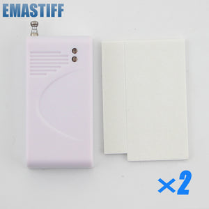 eMastiff Wireless 2Pcs Glass Vibration Sensor for Our Home Alarm Home Security System 433Mhz Break Sensor