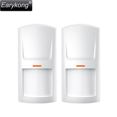 Free Shipping wireless passive infrared detector PIR Sensor 315M/433MHz for wireless GSM PSTN Home security Alarm System YLHW-02