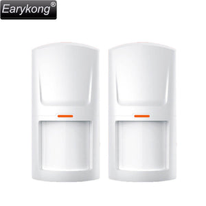 Free Shipping wireless passive infrared detector PIR Sensor 315M/433MHz for wireless GSM PSTN Home security Alarm System YLHW-02