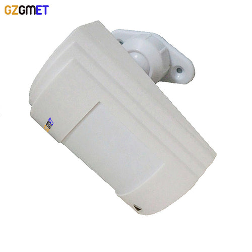 GZGMET Ce high sensitivity wall hung house alarm system infrared beam wire pir motion detector for alarm host