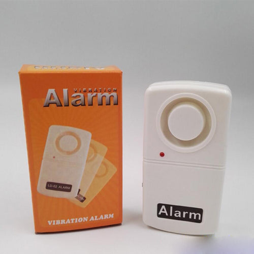 Wireless Home Security Alarm System Anti-Theft Vibration Shock Detector Sensor Alarm 120dB Voice for Door Window Car