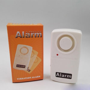 Wireless Home Security Alarm System Anti-Theft Vibration Shock Detector Sensor Alarm 120dB Voice for Door Window Car