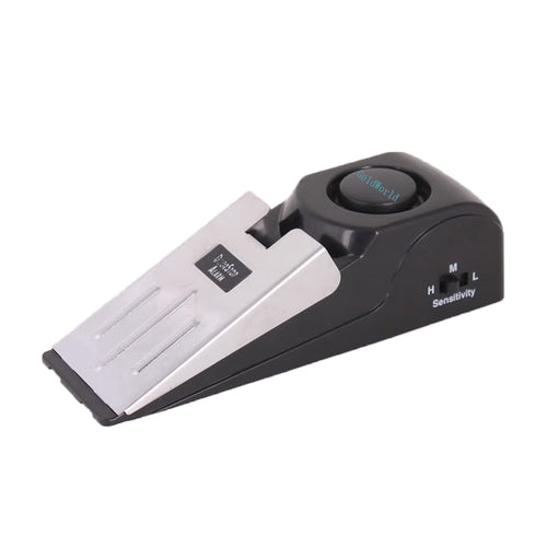 Door Stop Alarm Sensor Wireless 120dB Vibration Home Traveling Hotel Office Safety Wedge Stopper Alert Security System