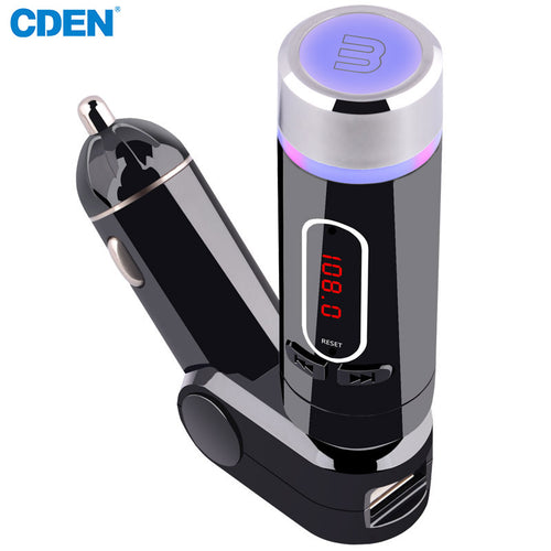 High Quality Car MP3 Player Bluetooth FM Transmitter Cigarette Lighter USB Charge FM Modulator With Remote Control